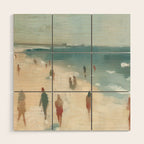 Beach impression Wood Wall Art Gallery Image 1