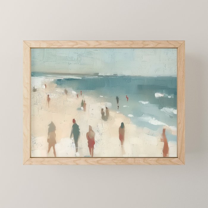 Beach impression Mini Art Print Gallery Image 1