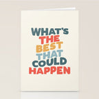 Whats The Best That Could Happen Stationery Card Gallery Image 2
