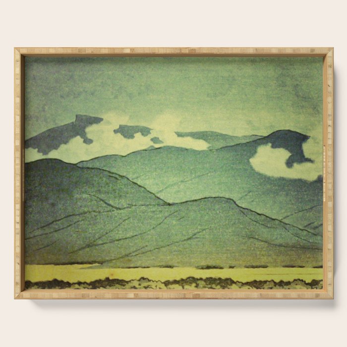 On the Way to Jyogen - Nature Landscape Serving Tray Gallery Image 1