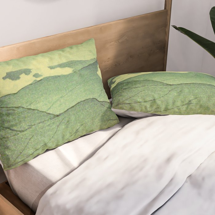 On the Way to Jyogen - Nature Landscape Pillow Sham Gallery Image 2