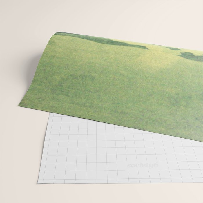 On the Way to Jyogen - Nature Landscape Wrapping Paper Gallery Image 2