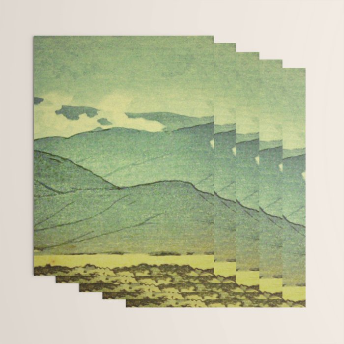 On the Way to Jyogen - Nature Landscape Wrapping Paper Gallery Image 3