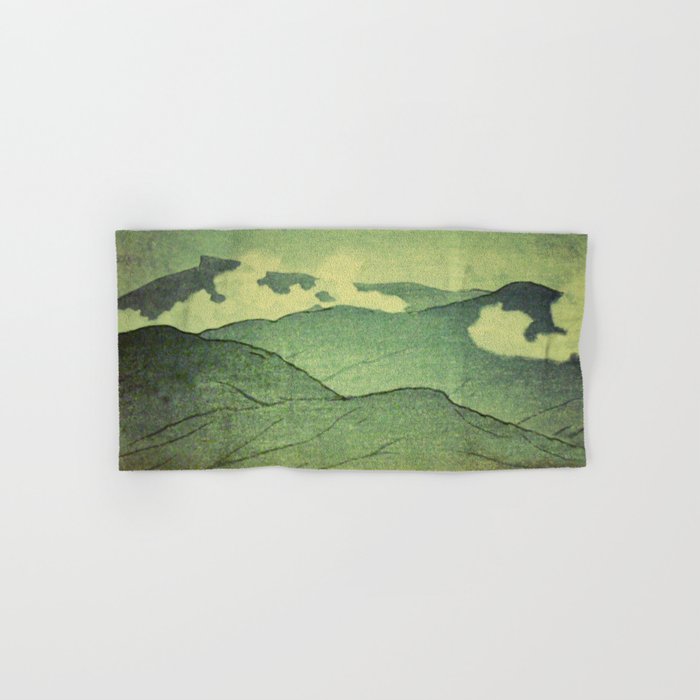 On the Way to Jyogen - Nature Landscape Bath Towel Gallery Image 1