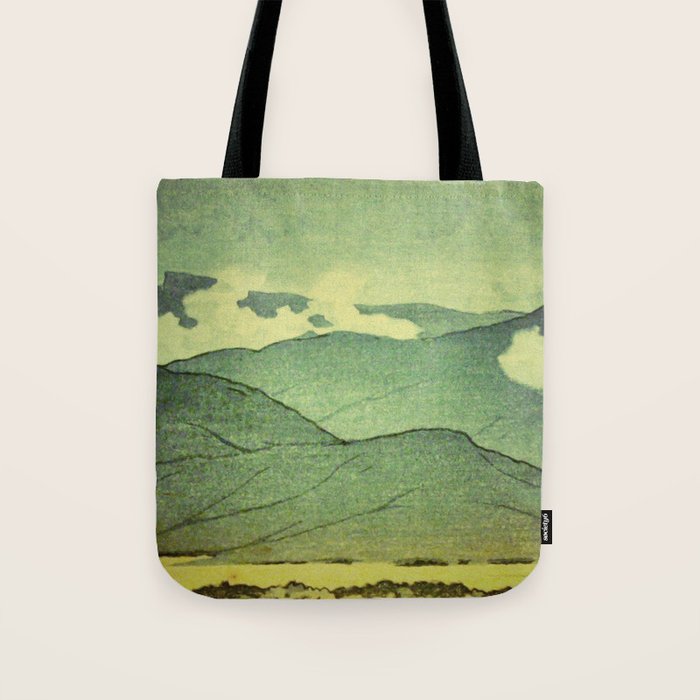 On the Way to Jyogen - Nature Landscape Tote Bag Gallery Image 1
