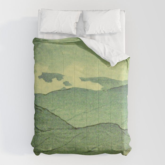 On the Way to Jyogen - Nature Landscape Comforter Gallery Image 1