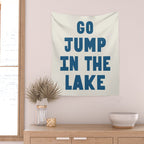 Go Jump In The Lake Wall Tapestry Gallery Image 2