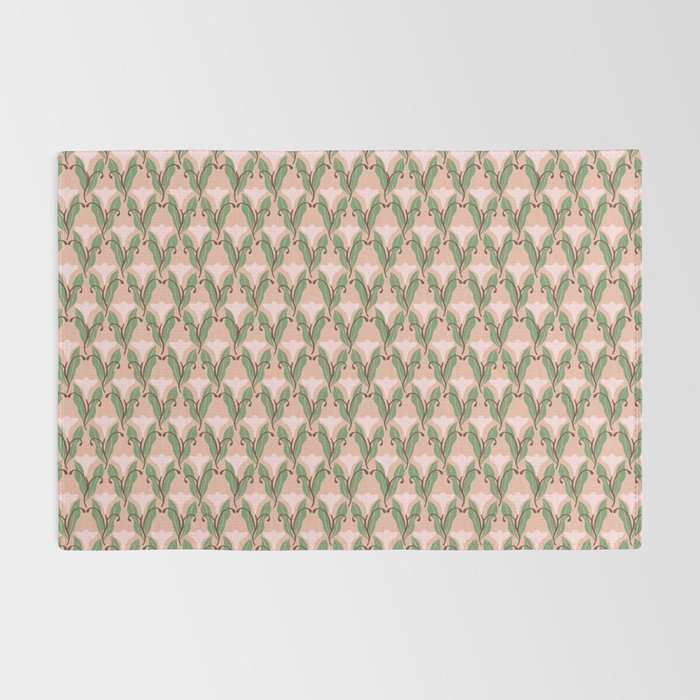 Tulip Whimsy - Vintage Nouveau Rug Gallery Image 2