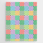 Rainbow Checks Jigsaw Puzzle Gallery Image 1