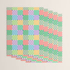 Rainbow Checks Wrapping Paper Gallery Image 3
