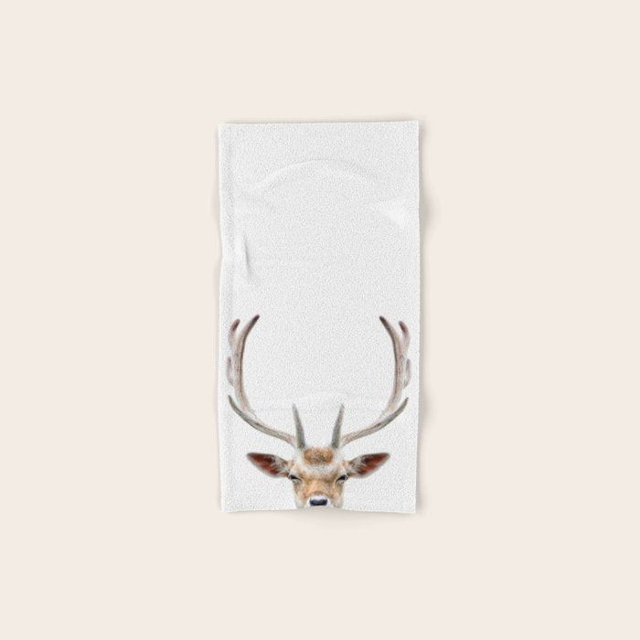 Deer Head Bath Towel Gallery Image 1