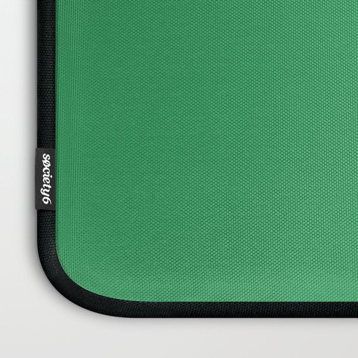 KELLY GREEN SOLID COLOR Laptop Sleeve Gallery Image 3