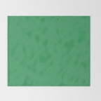 KELLY GREEN SOLID COLOR Throw Blanket Gallery Image 2
