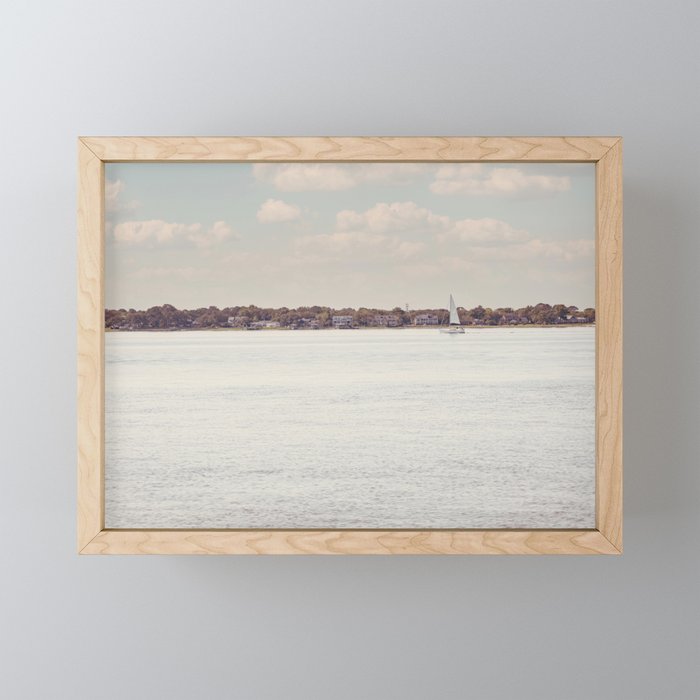 Sailing Charleston x Charleston South Carolina Ashley River Photography Mini Art Print Gallery Image 1
