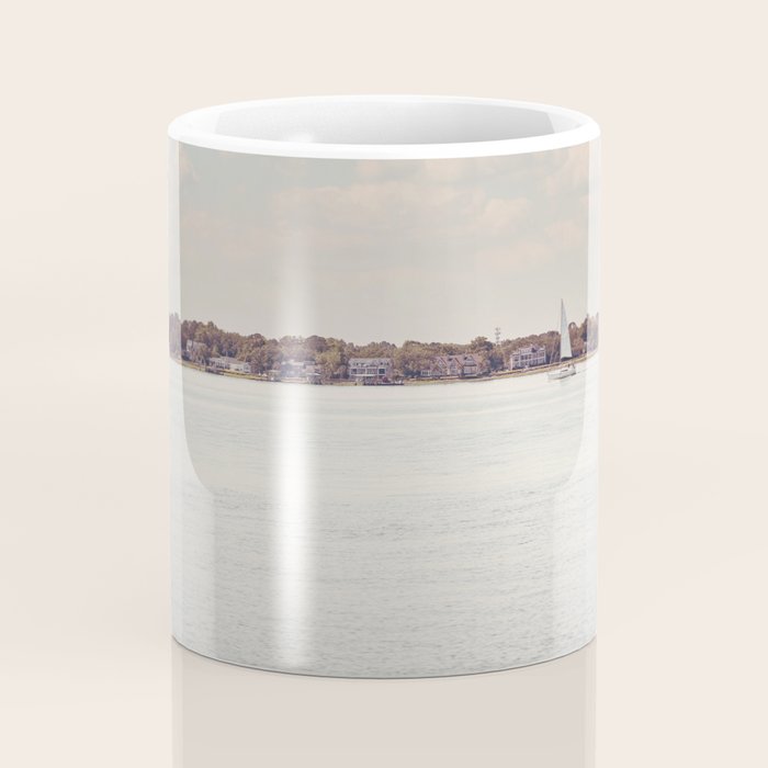 Sailing Charleston x Charleston South Carolina Ashley River Photography Coffee Mug Gallery Image 4