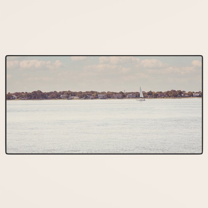 Sailing Charleston x Charleston South Carolina Ashley River Photography Desk Mat Gallery Image 3