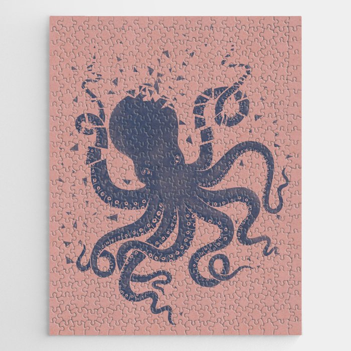 Octopus in the Deep Pastel Version Jigsaw Puzzle Gallery Image 1