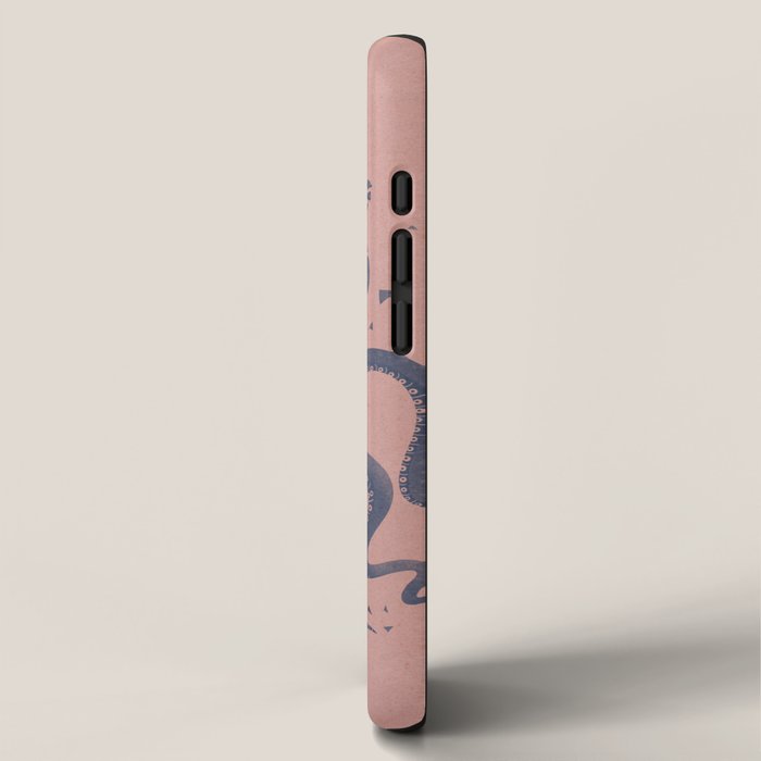 Octopus in the Deep Pastel Version iPhone Case Gallery Image 2