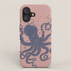 Octopus in the Deep Pastel Version iPhone Case Gallery Image 1