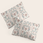 English Cottage Dusty Pink Posy Pillow Sham Gallery Image 3