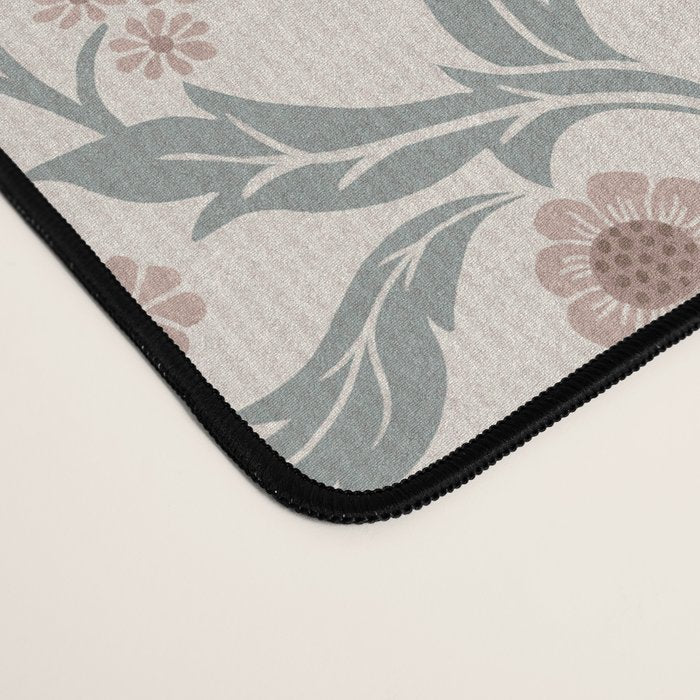 English Cottage Dusty Pink Posy Desk Mat Gallery Image 4