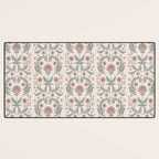 English Cottage Dusty Pink Posy Desk Mat Gallery Image 3