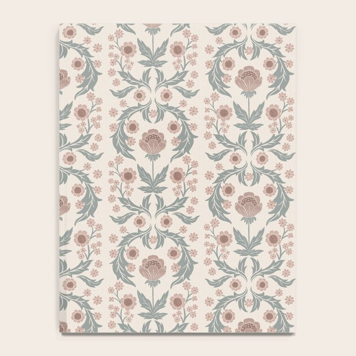 English Cottage Dusty Pink Posy Notebook Gallery Image 4