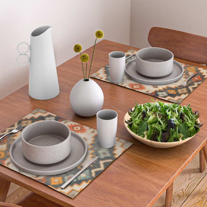 Southwestern Rustic Bohemian Design Placemat Gallery Image 2