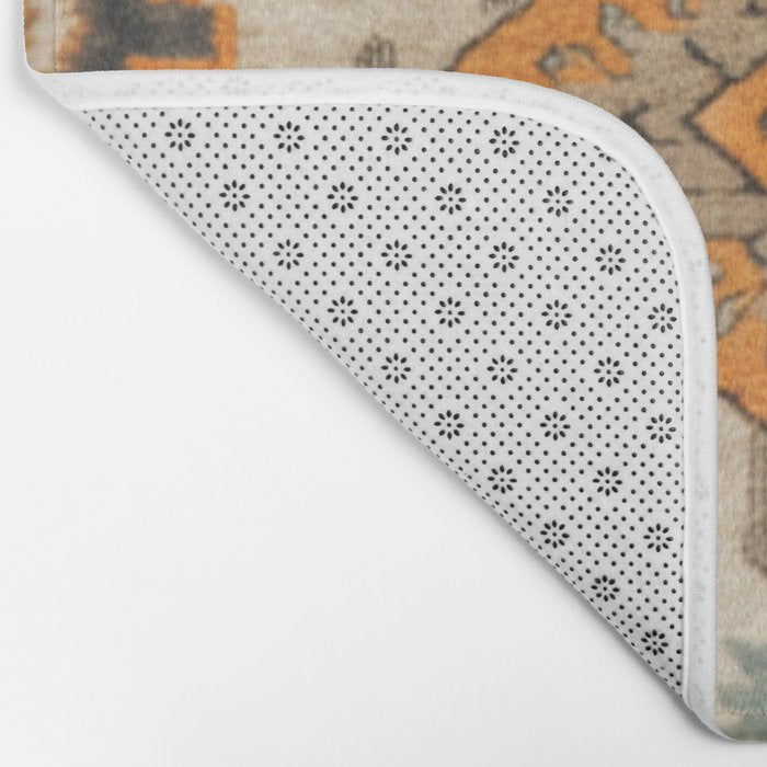Southwestern Rustic Bohemian Design Bath Mat Gallery Image 2