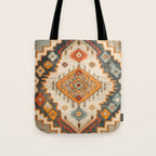 Southwestern Rustic Bohemian Design Tote Bag Gallery Image 1