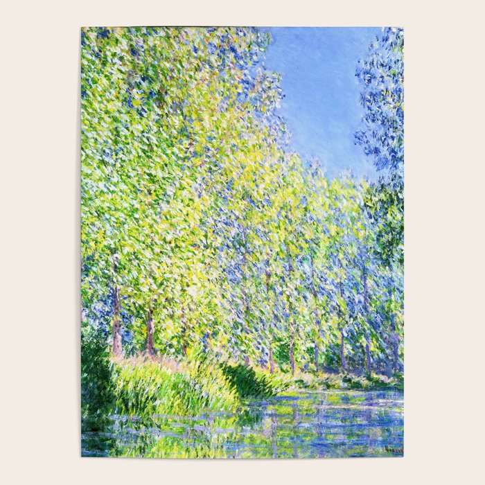 Monet: Bend in the River Epte Poster Gallery Image 1
