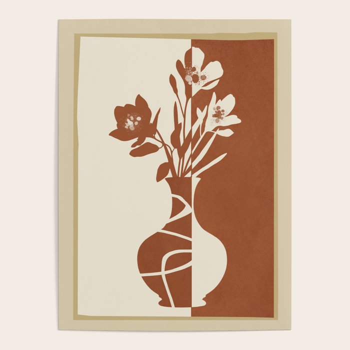 Botanical Contrast 4 Poster Gallery Image 1