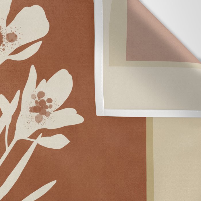 Botanical Contrast 4 Wall Tapestry Gallery Image 3