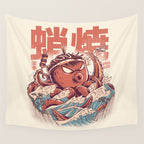 Takoyaki Attack Wall Tapestry Gallery Image 4