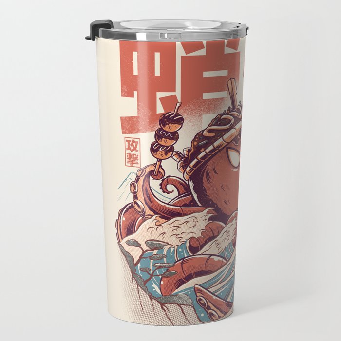 Takoyaki Attack Travel Mug Gallery Image 3