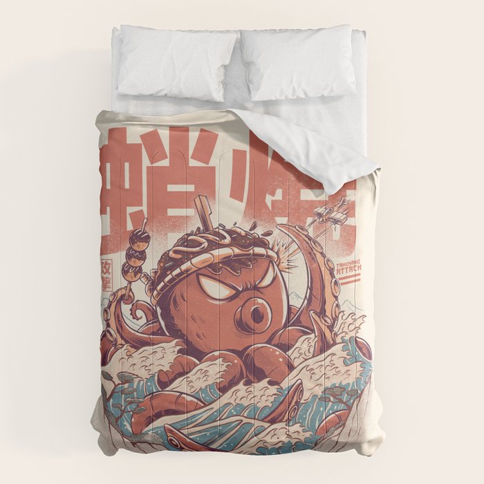 Takoyaki Attack Comforter Gallery Image 6