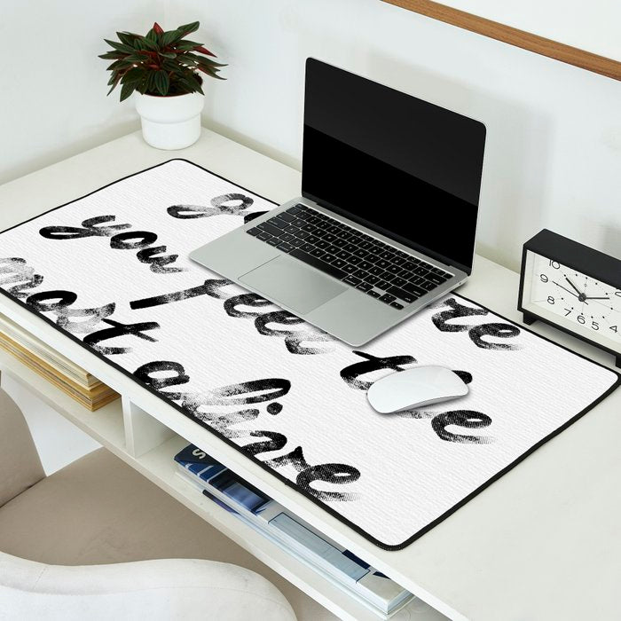 Go where you feel the most alive 2 Desk Mat Gallery Image 2