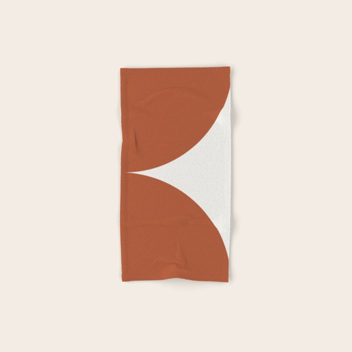Bold Geometric Shapes - Red Towels Gallery Image 1