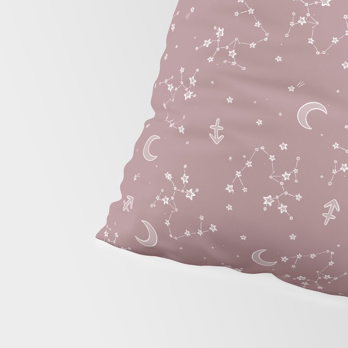 Sagittarius Constellation Pillow Sham Gallery Image 4