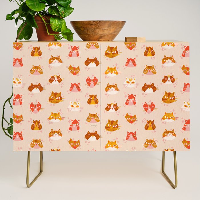 Cat Faces Collection - Retro Credenza Gallery Image 1