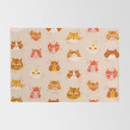 Cat Faces Collection - Retro Rug Gallery Image 2