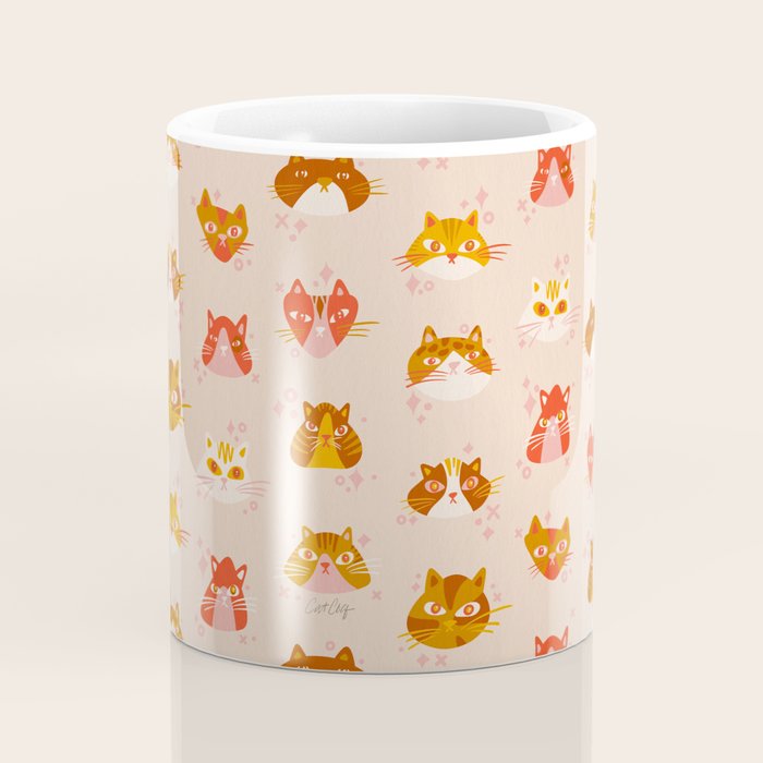 Cat Faces Collection - Retro Coffee Mug Gallery Image 4