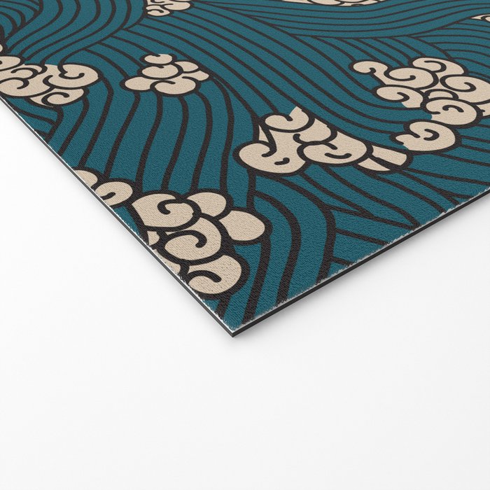 BENGAL CORA WAVE Welcome Mat Gallery Image 2