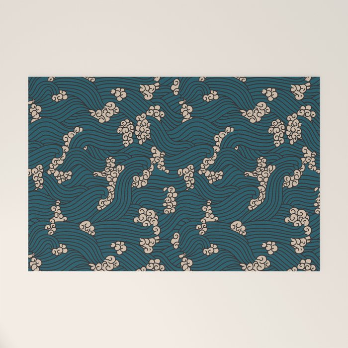 BENGAL CORA WAVE Welcome Mat Gallery Image 1
