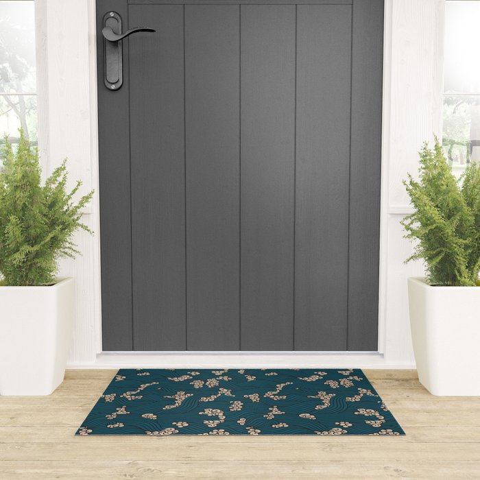 BENGAL CORA WAVE Welcome Mat Gallery Image 3