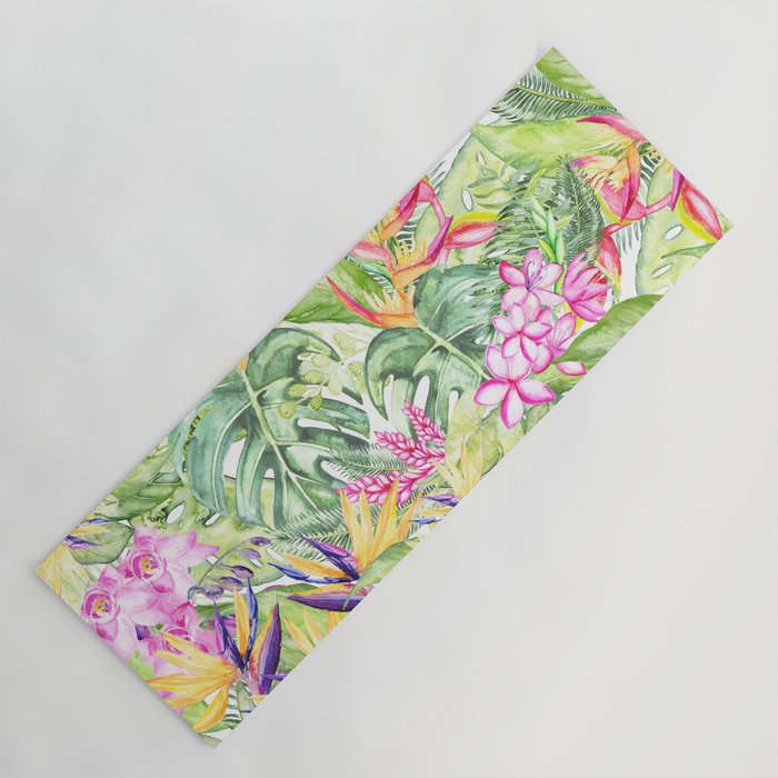 Tropical Garden 2 Yoga Mat Gallery Image 1