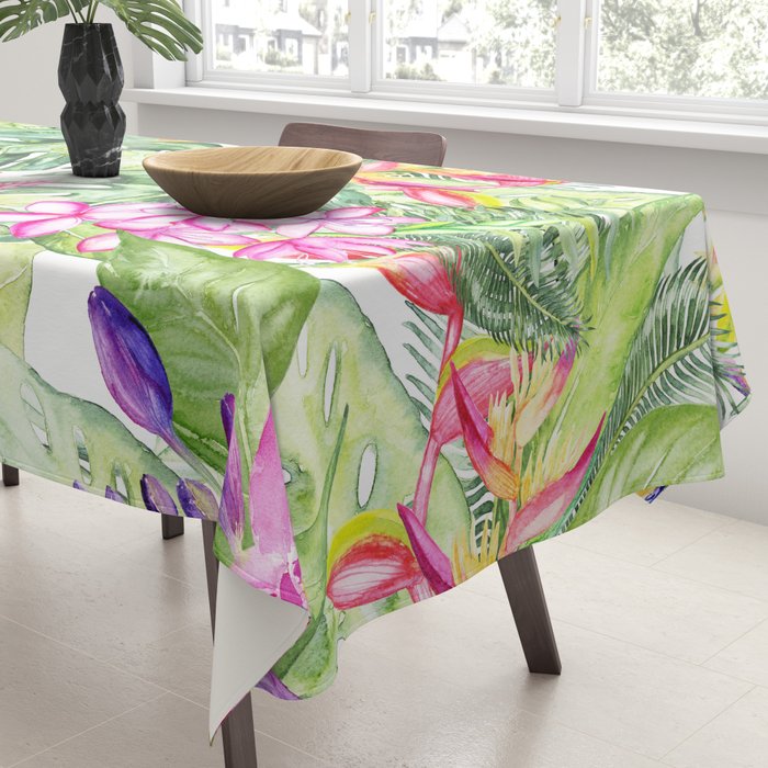 Tropical Garden 2 Tablecloth Gallery Image 3