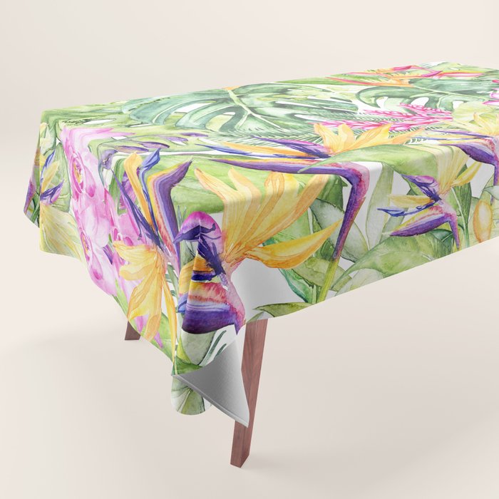 Tropical Garden 2 Tablecloth Gallery Image 1
