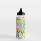 Tropical Garden 2 Water Bottle Gallery Image 3