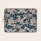 Whimsical Bows in Nature I Laptop Sleeve Gallery Image 1